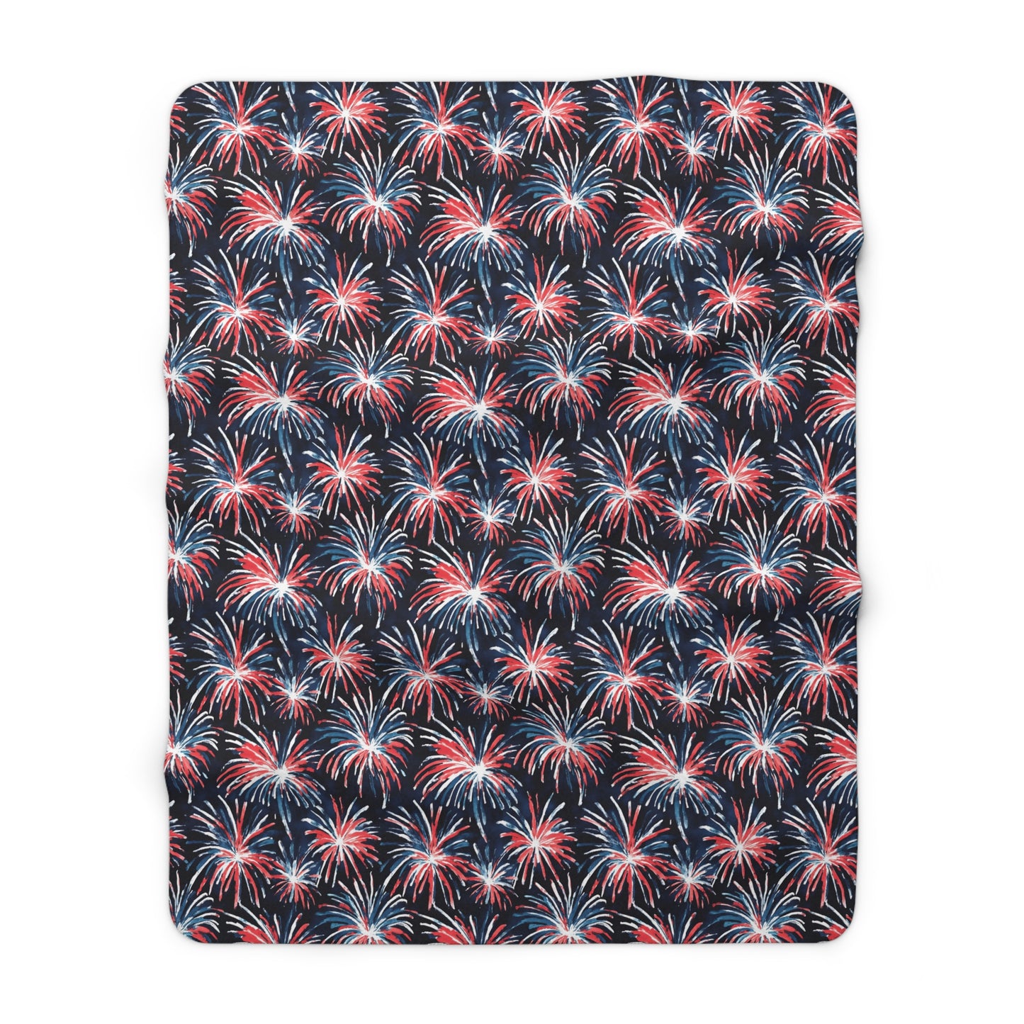 Rocket's Red Glare Sherpa Fleece Blanket