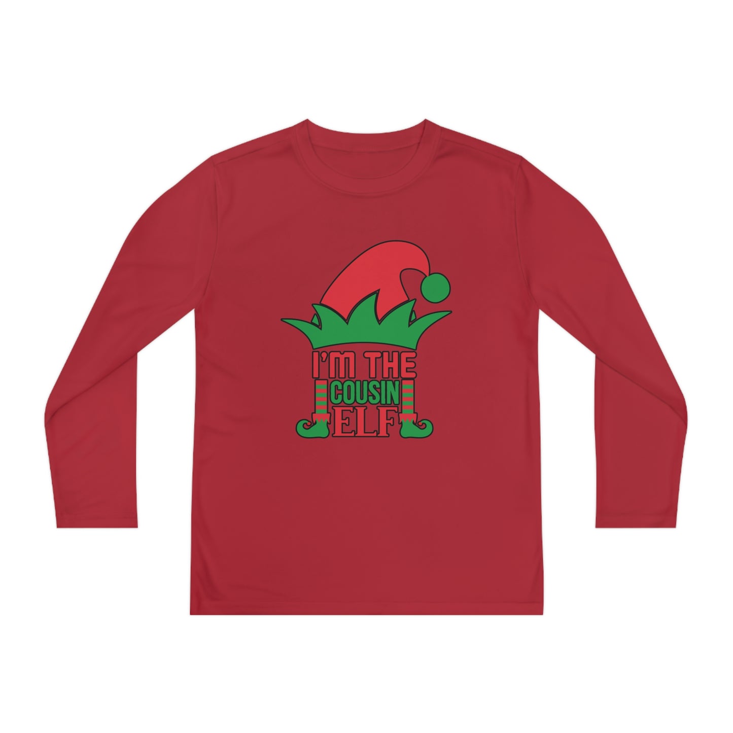 I'm The Cousin Elf Youth Long Sleeve Tee