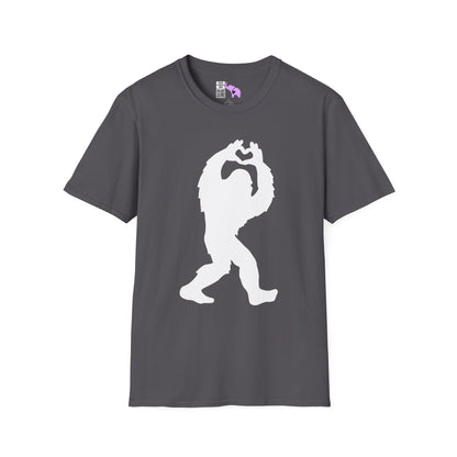 Bigfoot Loves You Adult T-shirt