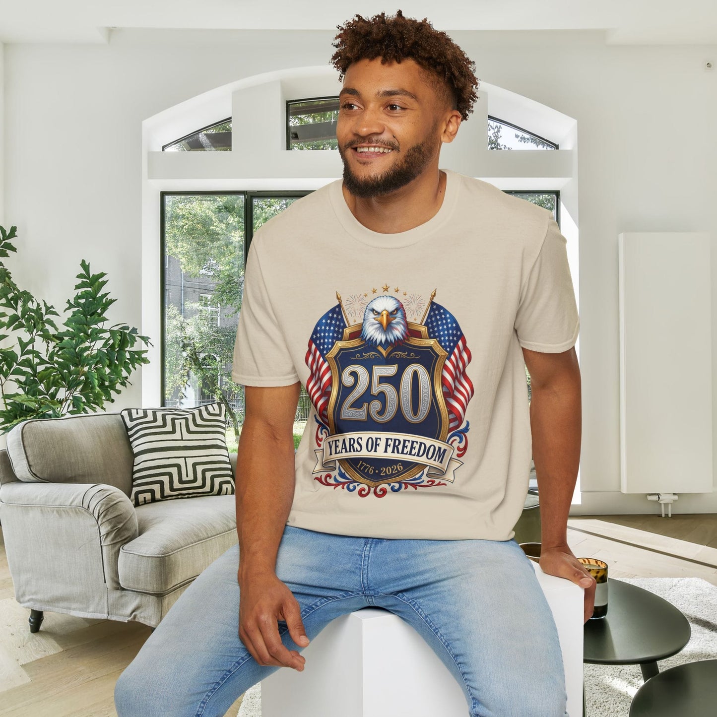 250 Years of Freedom Adult T-shirt