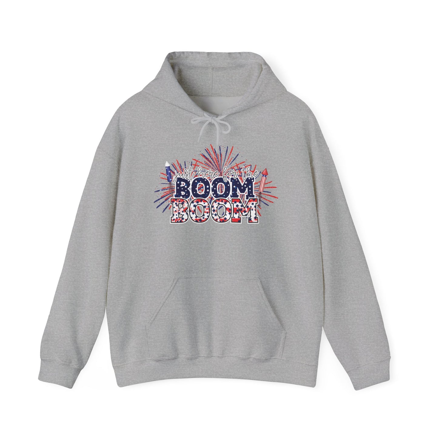 Boom Boom (Fireworks) Heavy Blend™ Hooded Sweatshirt
