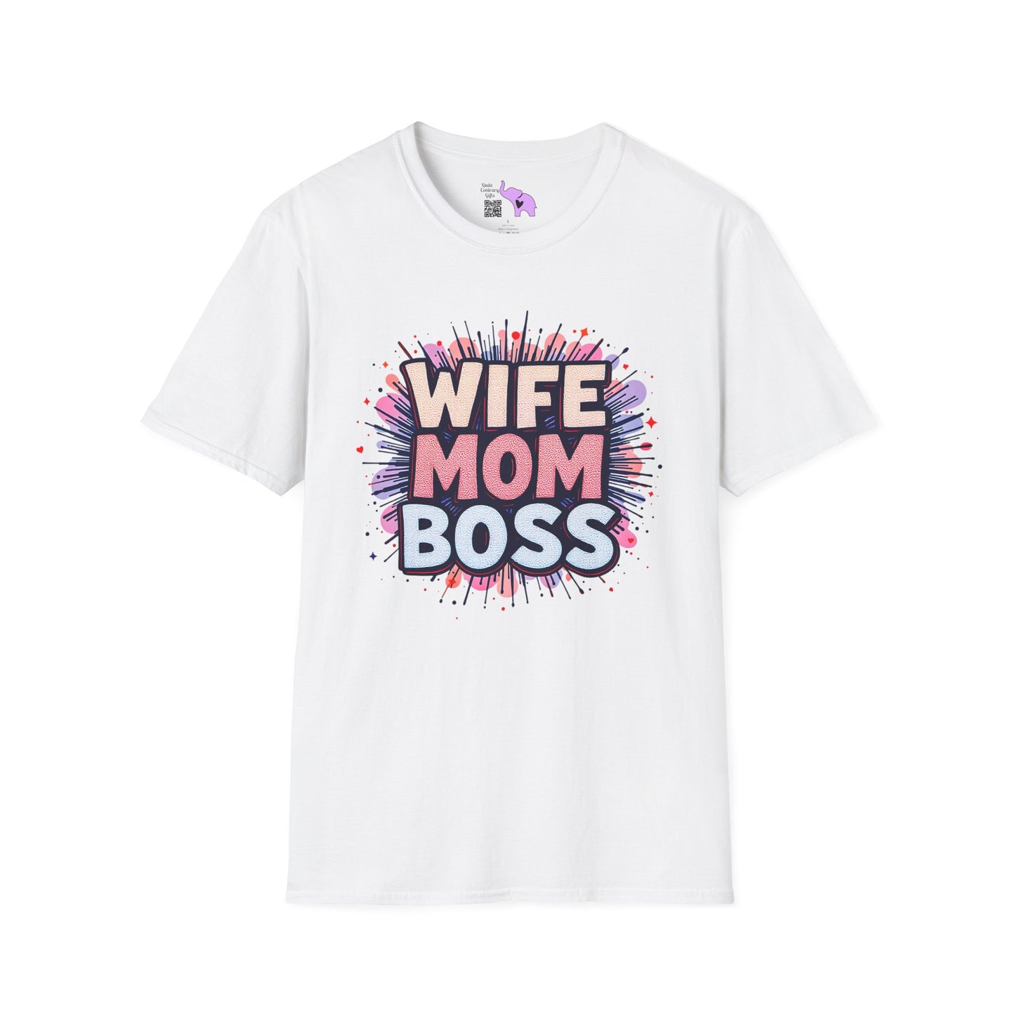 Wife Mom Boss Adult T-shirt