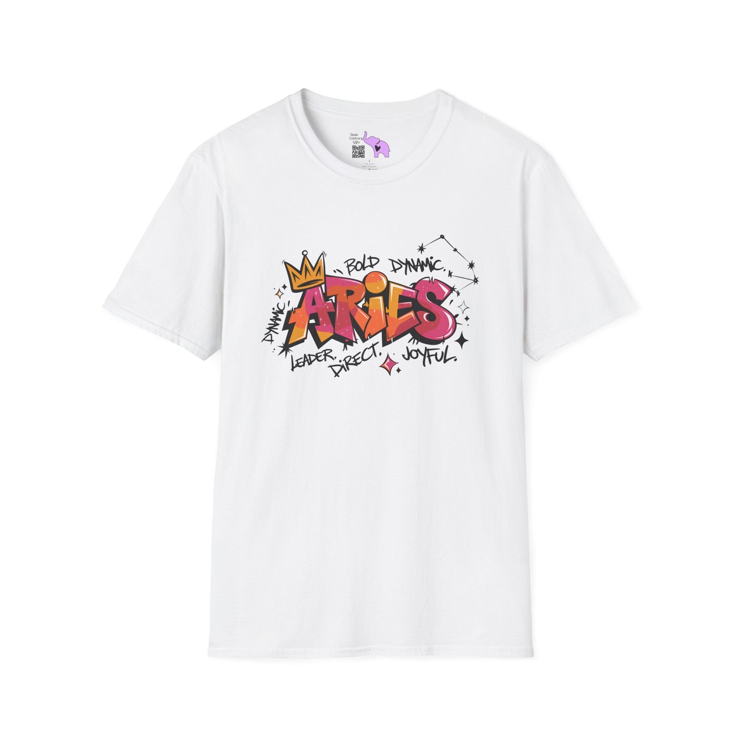 Aries Street Art Adult T-shirt