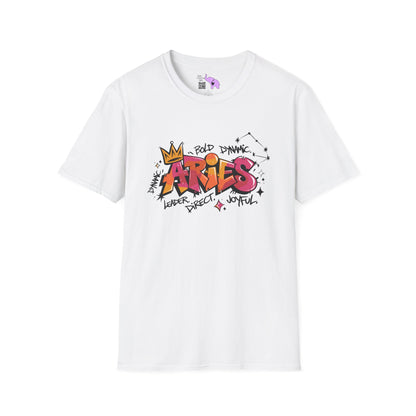 Aries Street Art Adult T-shirt