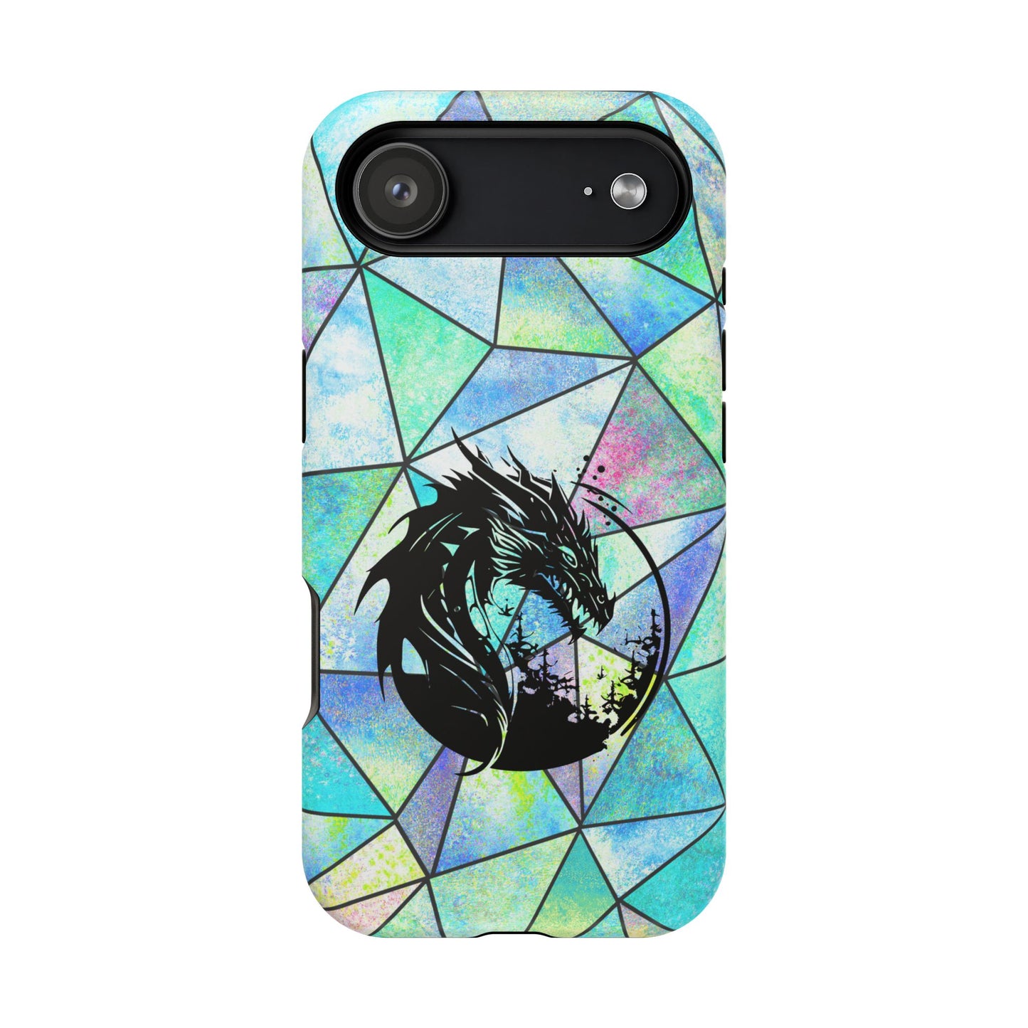 Dragon Silhouette MagSafe® Compatible Tough Case for iPhone
