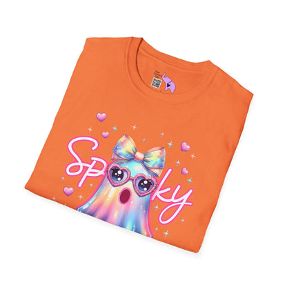 Spooky Pastel Ghost Adult T-shirt