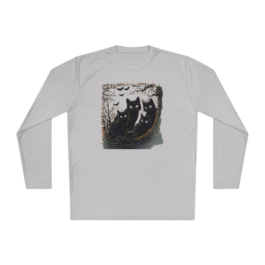 Black Cats Adult Long Sleeve Tee