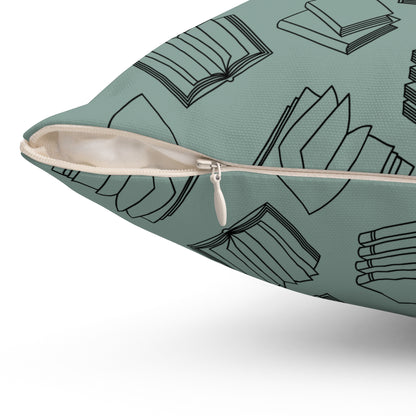 Books Books Books Throw Pillow