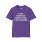 I Was Tested For Patience Today It Was Negative Adult T-shirt