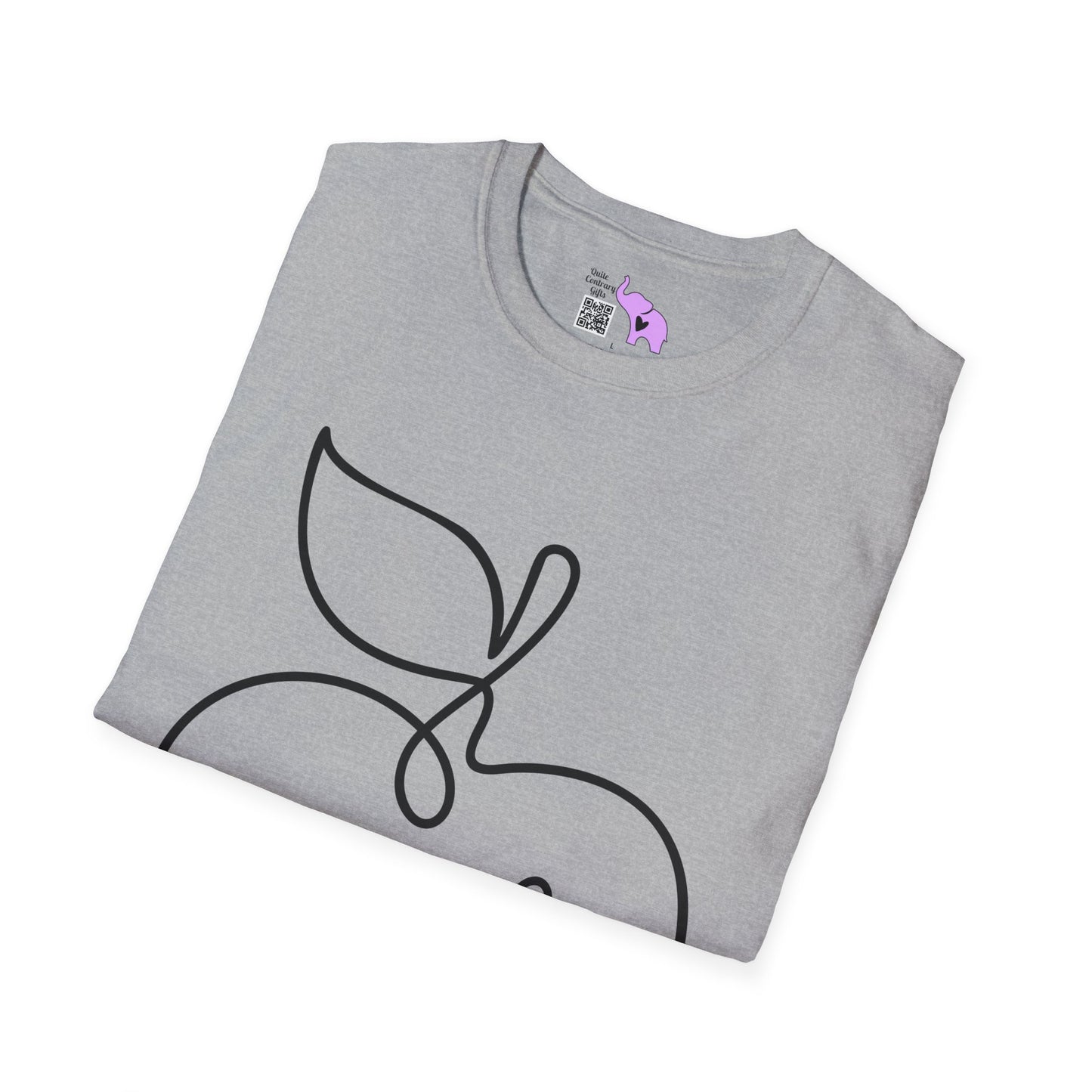 Counselor (w/Apple) Adult T-shirt