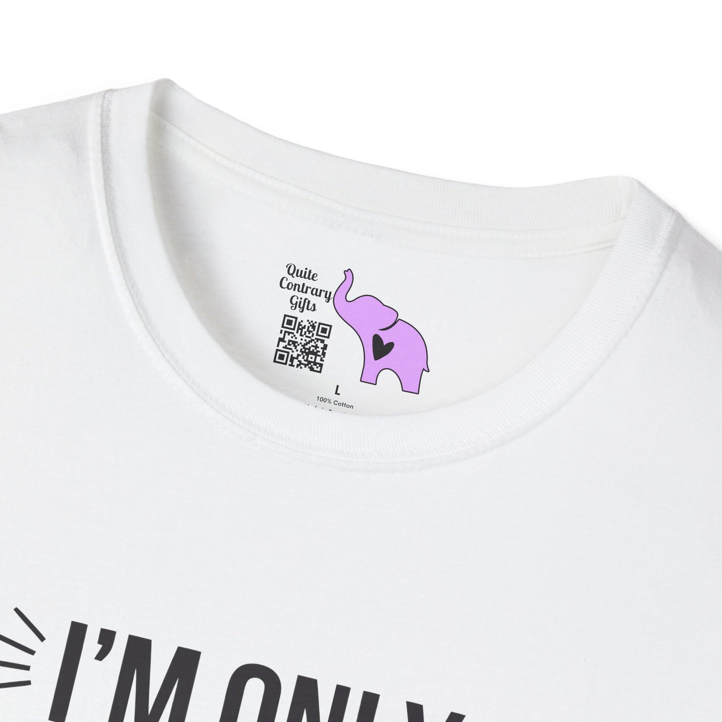 I'm Only Responsible For What I Say, Not For What You Understand Adult T-shirt