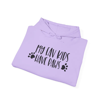 My Fav Kids Have Paws Adult Heavy Blend™ Hooded Sweatshirt