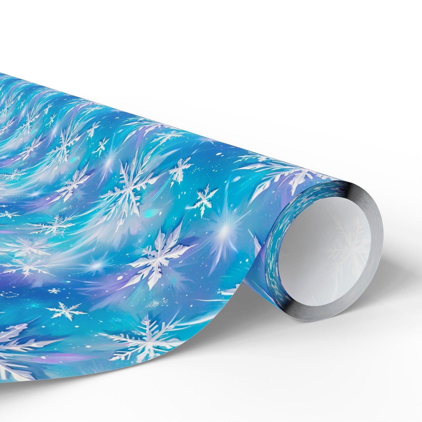 Frosted Elegance Wrapping Paper