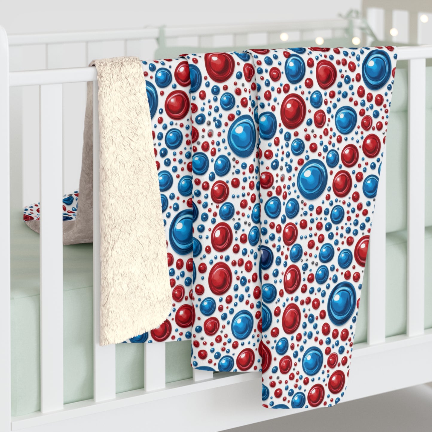 Freedom Dots Fleece Blanket