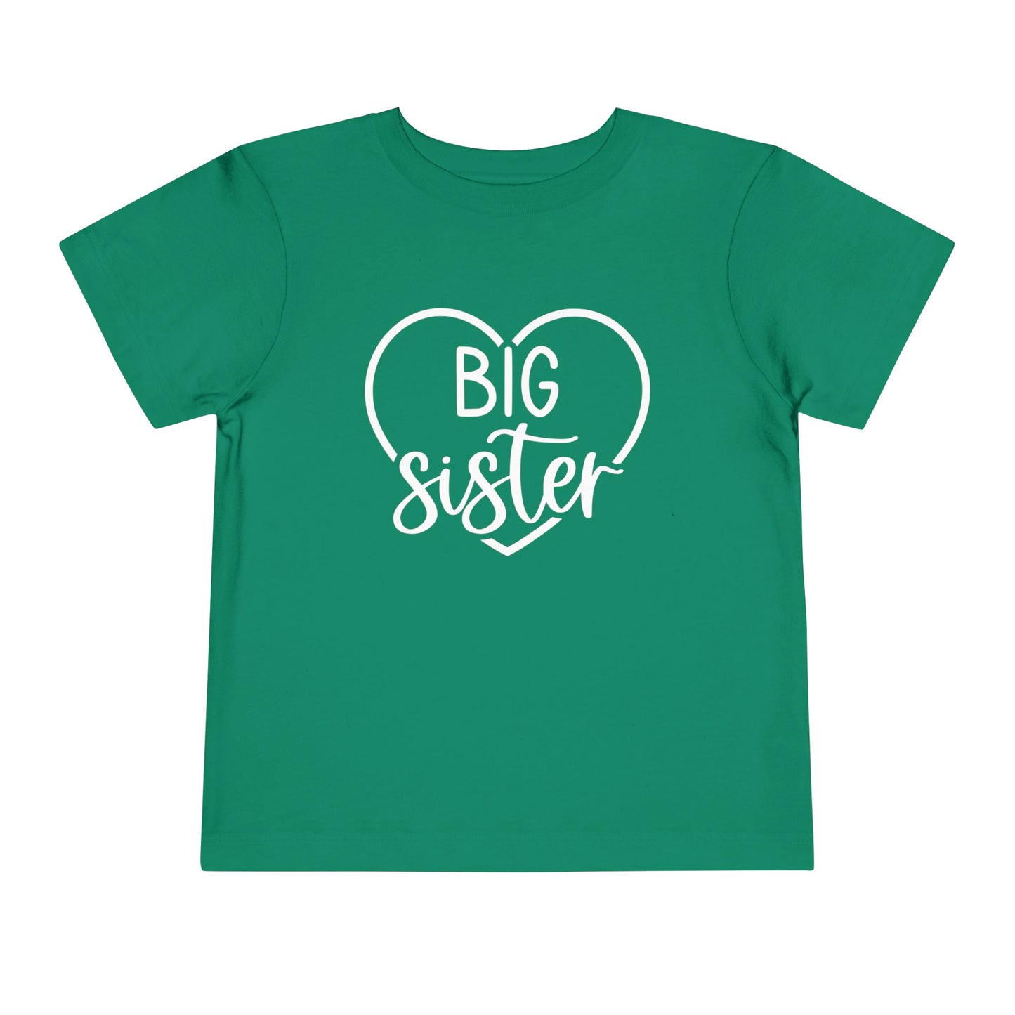 Big Sister (Heart) Toddler Tee