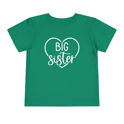 Big Sister (Heart) Toddler Tee