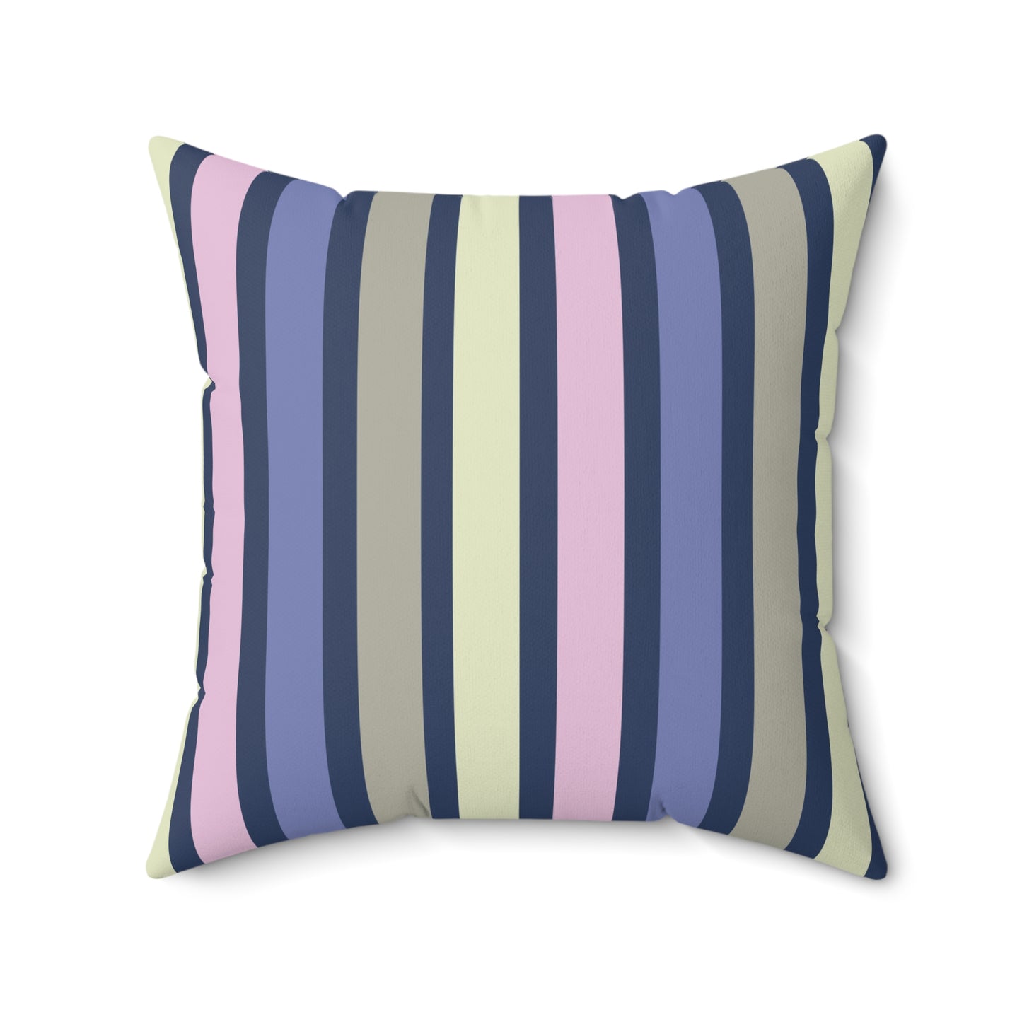 Earthy Stripes Throw Pillow