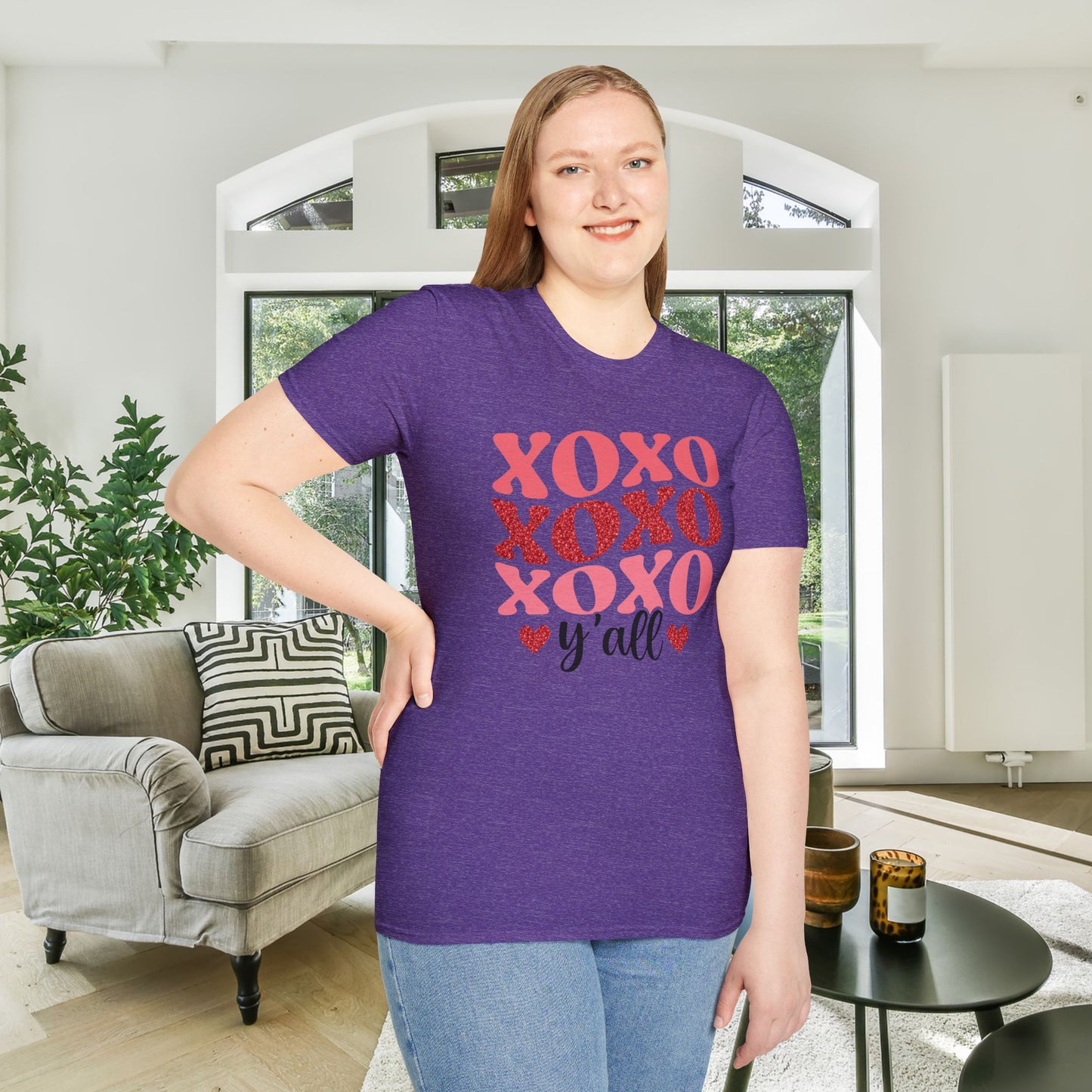 XOXO Y'all Adult T-shirt
