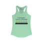 Coronary Artery Disease 1 Star Would Not Recommend Women's Ideal Racerback Tank