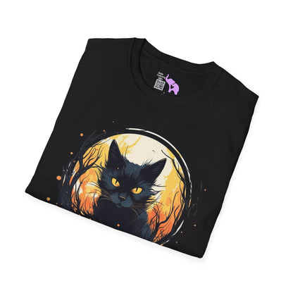 Creepy Black Cats 13 Adult T-shirt