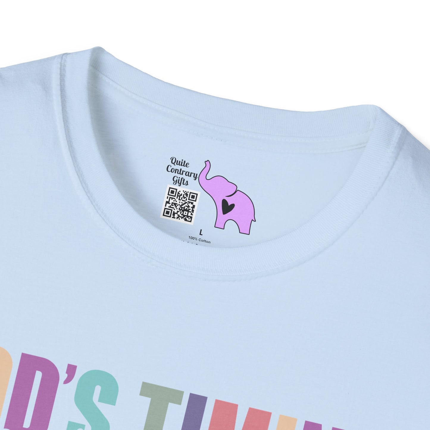 God's Timing/Will/Plan/Glory Not Mine Adult T-shirt