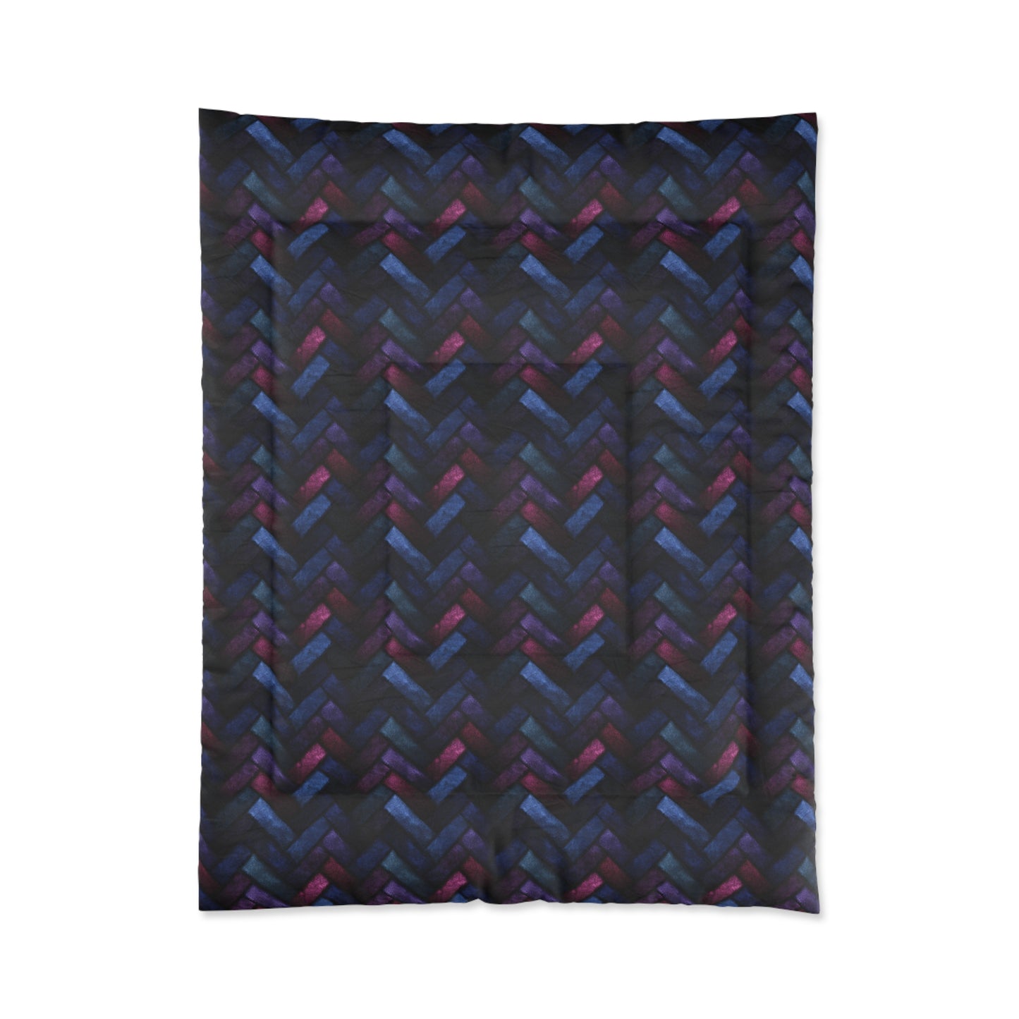Velvet Angles Print Comforter