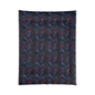 Velvet Angles Print Comforter