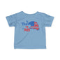 My First 4th of July (Eagle) Infant Soft T-Shirt