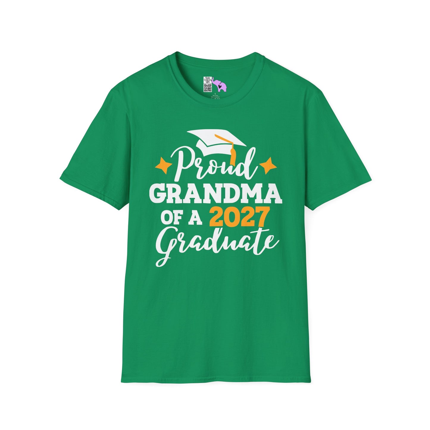 Proud Grandma of a 2027 Graduate Adult T-shirt
