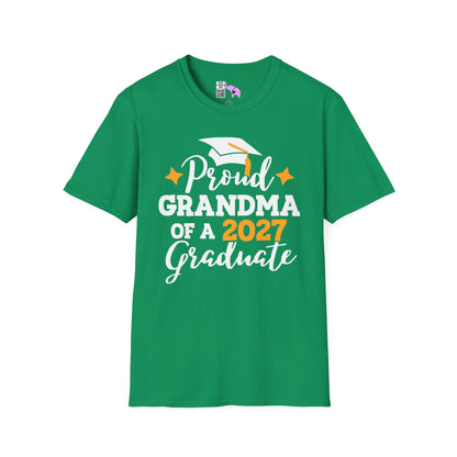 Proud Grandma of a 2027 Graduate Adult T-shirt