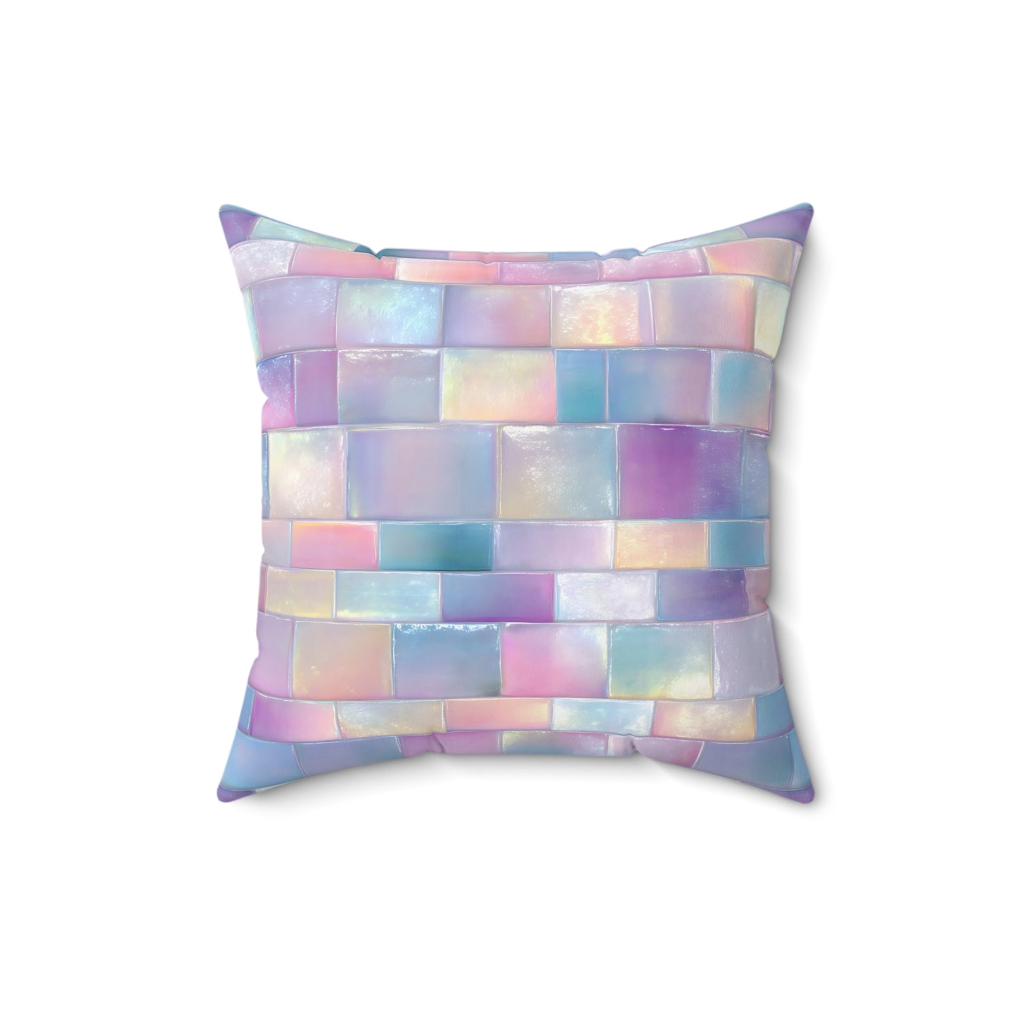 Cloudbound Panels Throw Pillow
