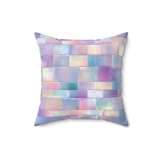 Cloudbound Panels Throw Pillow
