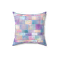 Cloudbound Panels Throw Pillow