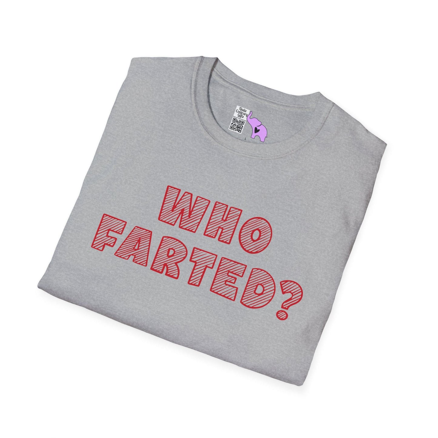 ""Who Farted? Adult T-shirt