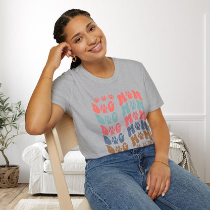 Dog Mom Adult T-shirt