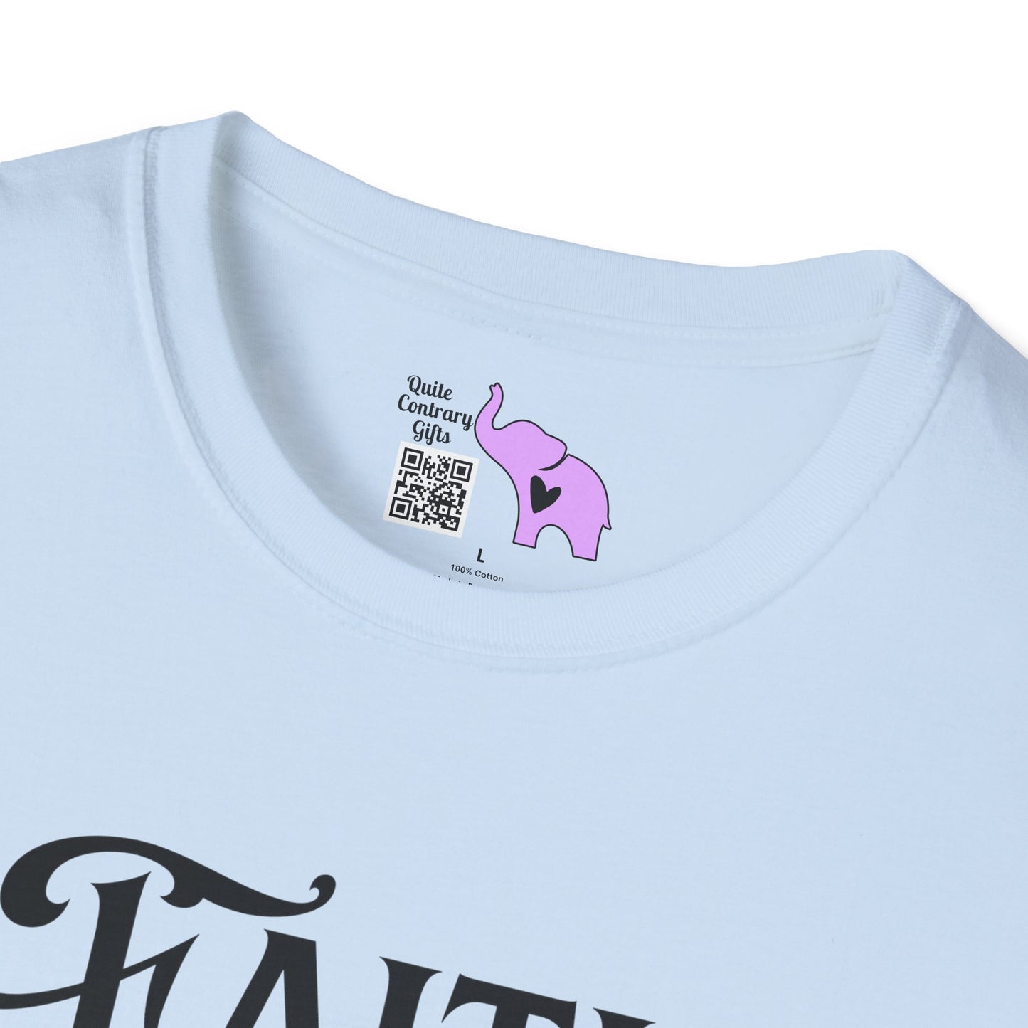 Faith Makes Things Possible... Not Easy Adult T-shirt