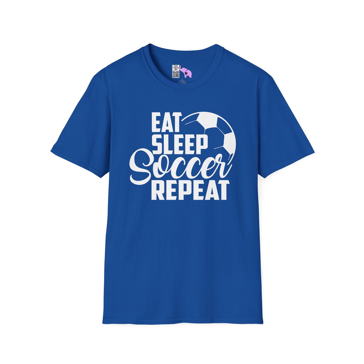 Eat Sleep Soccer Repeat Adult T-shirt