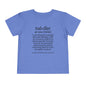 Funny Toddler Definition Toddler Tee