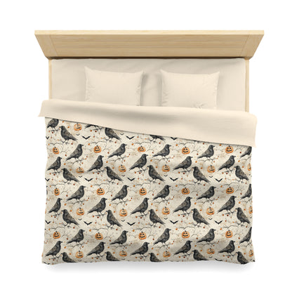 Crow & Gourd Microfiber Duvet Cover