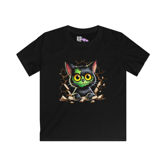 Zombie Kitty Youth Softstyle Tee