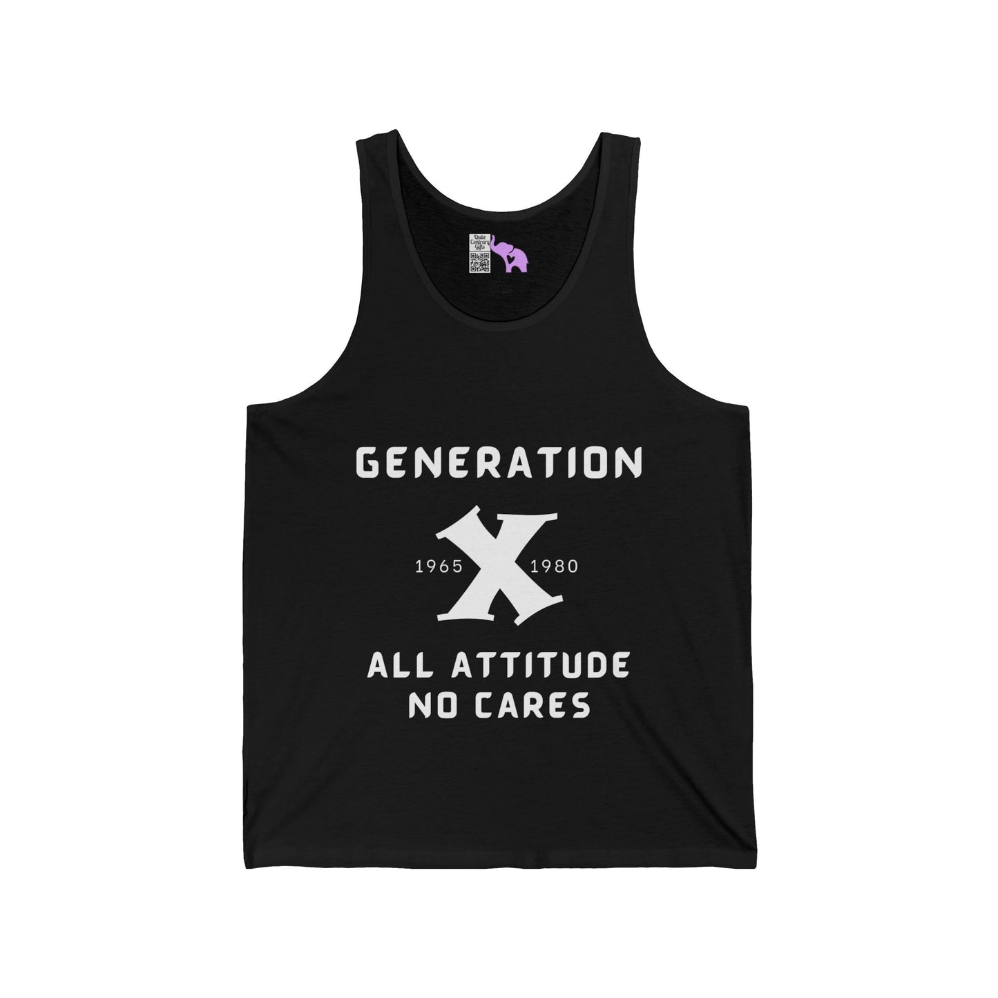GenX All Attitude No Cares w/Years Adult Unisex Tank