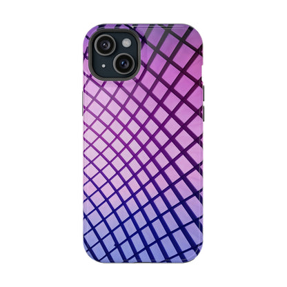 Midnight Mist Mosaic MagSafe® Compatible Tough Case for iPhone