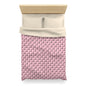 Siamese Charm – Pink Whisper Microfiber Duvet Cover