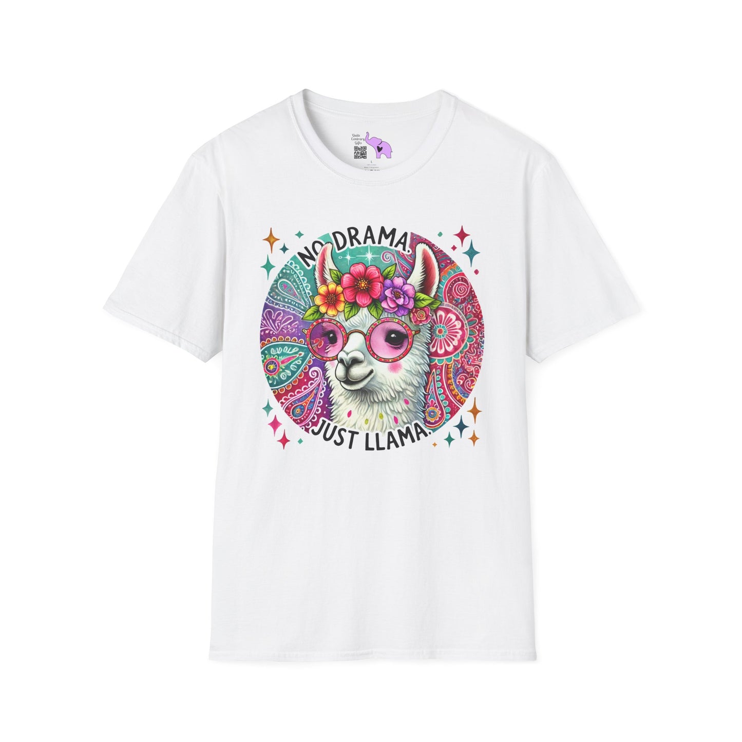 No Drama Just Llama Adult T-shirt