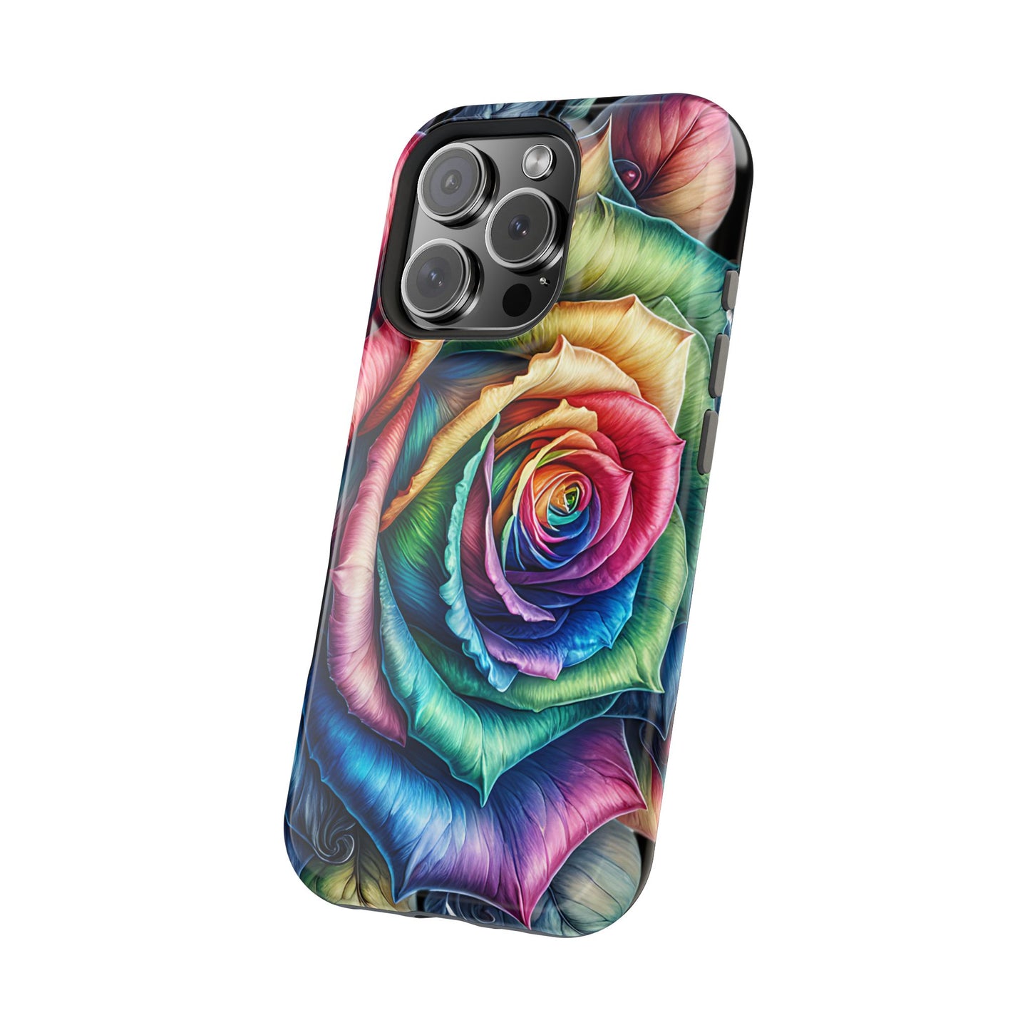 Colorful Rose MagSafe® Compatible Tough Case for iPhone