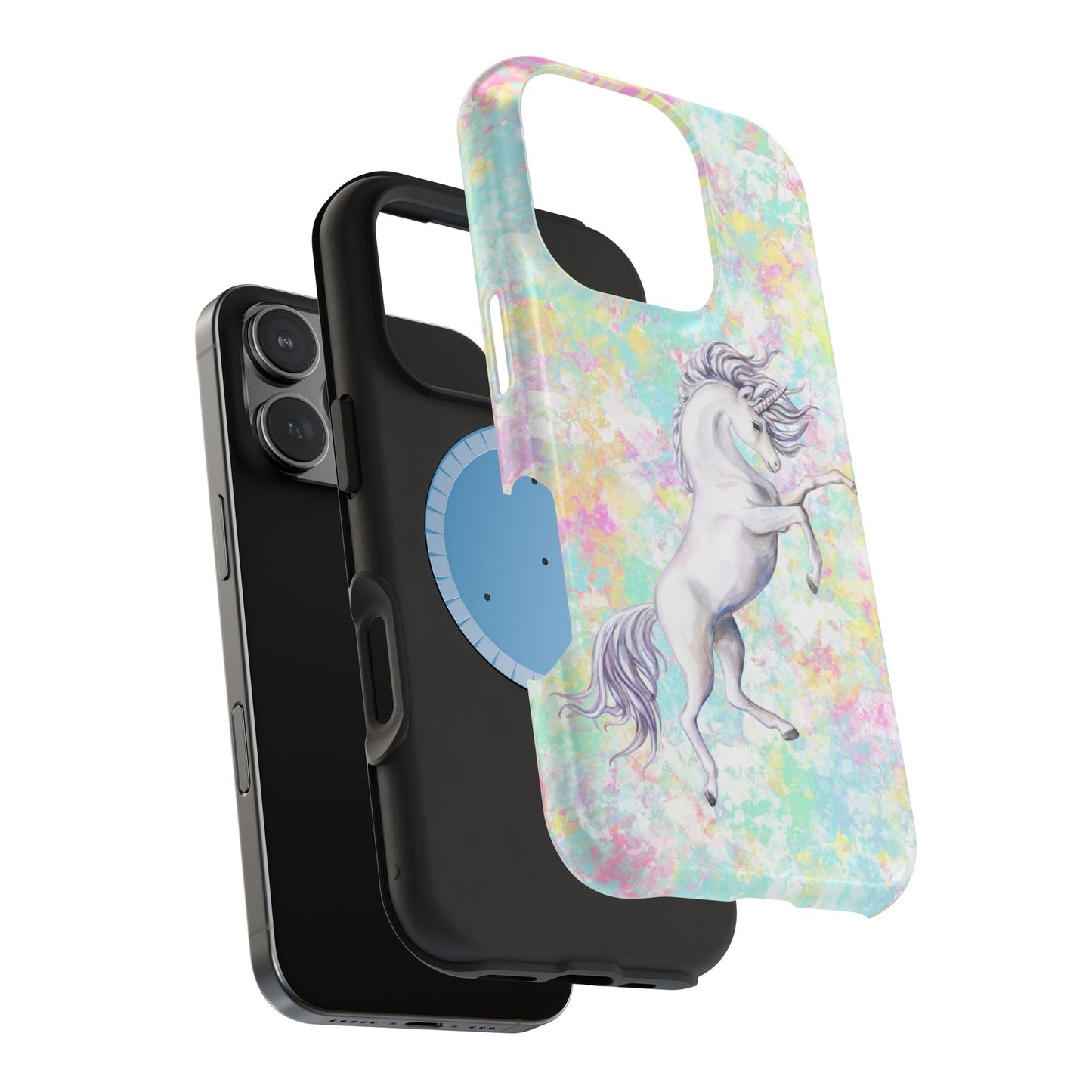 Pastel Pegasus MagSafe® Compatible Tough Case for iPhone