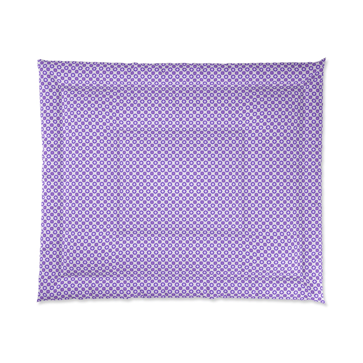 Purple Prism Garden Basic Bedding Set