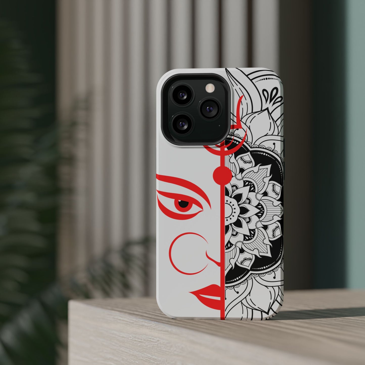 Goddess Durga Mata w/Manala MagSafe® Compatible Tough Case for iPhone