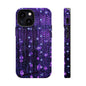 Purple Raindrops MagSafe® Compatible Tough Case for iPhone