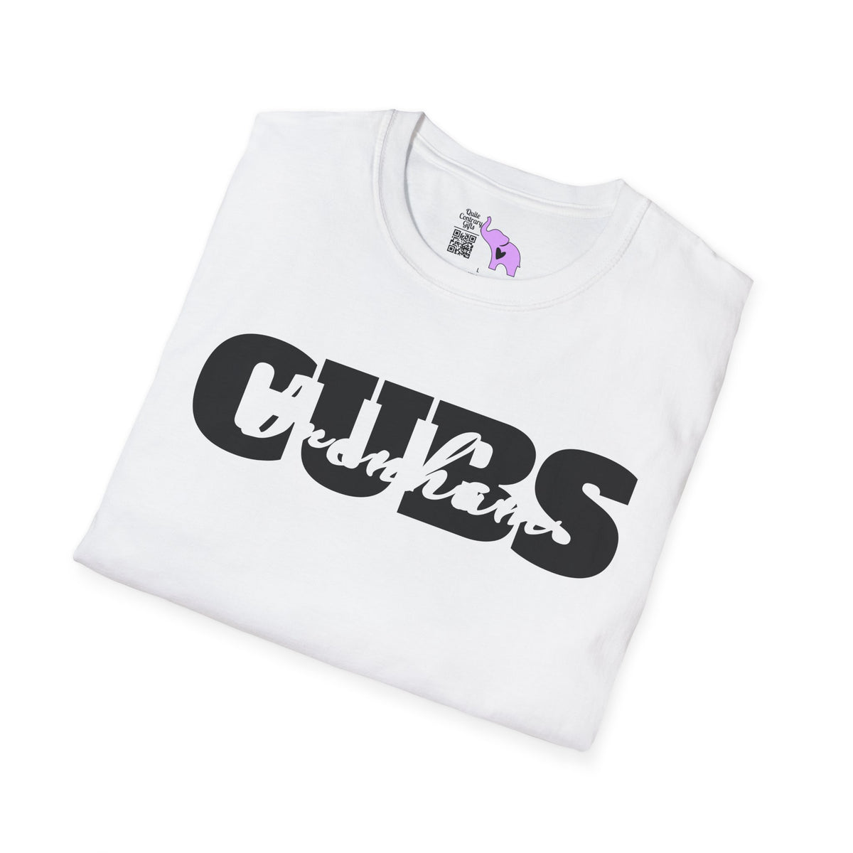 Brenham Cubs Double Text Adult T-shirt